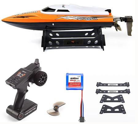 Motorówka Model Łodzi RC Venom 324mm Pomarańczowa | UDI001-ORANGE UDI RC
