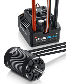 Zestaw silnik + regulator Hobbywing Ezrun Max10 SCT 3660SL 3200 kV