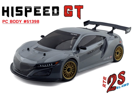 Hispeed GT PRO 4WD On-Road 1:10 (szary) | HSP-94513PRO-2 HSP