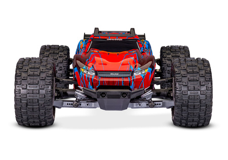 Traxxas Rustler 4X4 Brushless Bezszczotkowy 1:10 2,4GHz Czerwony Samochód Zdalnie Sterowany Model RC | 67464-4
