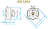 AXI 2203/46 GOLD - Model Motors
