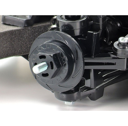 Tamiya TT-02 Mitsubishi Lancer Evolution V KIT 1/10 Samochód Do Składania z Silnikiem i ESC | 58713 TAMIYA