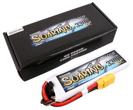 Akumulator LiPo 3300mAh 7,4V 30C 2S1P XT90 G-Tech Soaring | GEA332S30X9GT GENS ACE