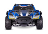 Traxxas Maxx Slash 6S 4X4 1:8 Niebieski Samochód Zdalnie Sterowany Model RC | 102076-4-BLUE