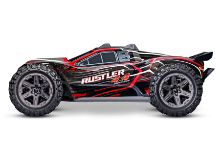 RUSTLER VXL 1:10 - bezszczotkowy BL-2s czerwony - 67164-4R TRAXXAS