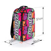 Plecak Transportowy Backpack Na Model 1/8 Pink Graffiti | RACE STARS
