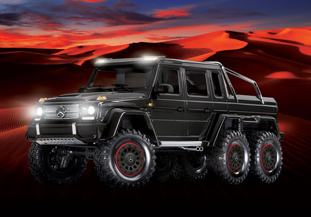 TRX6 Mercedes-Benz G 63 AMG 6X6 1/10 Czarny | 88296-4 TRAXXAS