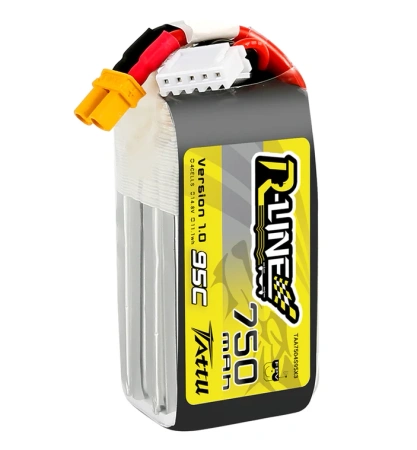 Akumulator LiPo 750mAh 14,8V 95C 4S1P XT30 R-Line Version 1.0 | TAA7504S95X3 TATTU
