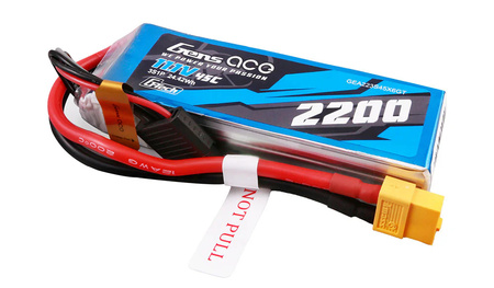 Akumulator LiPo 2200mAh 11,1V 45C 3S1P XT60 G-Tech | GEA223S45X6GT GENS ACE