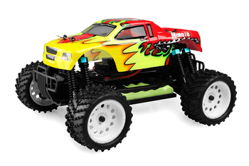 Monster Truck 1:16 EXM-16 Electric 4WD RTR 2,4 GHz (czerwony) - HIMOTO