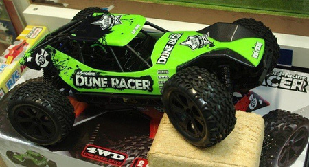 Samochód Zdalnie Sterowany Dune Racer 1/10 4WD Zielony | BS218T-G BSD RACING