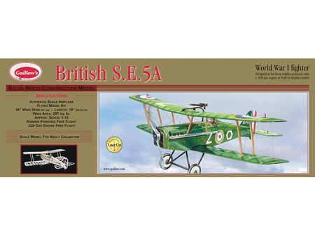 British SE5A 610mm - 202 Guillow