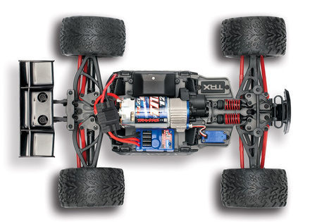 Traxxas E-Revo 1:16 4WD Czerwony Samochód Zdalnie Sterowany Model RC | 71054-8-RED