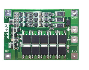 MODUŁ BMS PCM PCB 3S 40A LI-ION