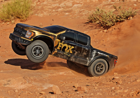 Traxxas Ford Raptor R 4X4 Ultimate 4S 1:10 4WD Złoty Samochód Zdalnie Sterowany Model RC | 101177-4-FOXSE