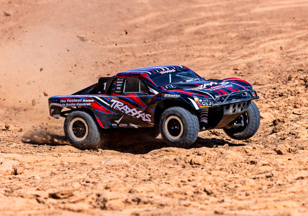 Traxxas Slash 4X4 VXL 1:10 4WD Niebieski Samochód Zdalnie Sterowany Model RC | 68386-4-BLUE