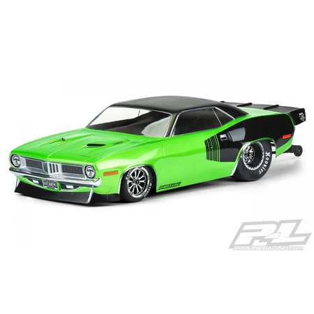 Karoseria 1:10 1972 Plymouth Barracuda Drag Car (przezroczysta) | P355000 PRO-LINE