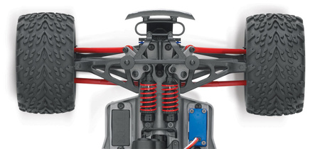 TRAXXAS E-REVO 1/16 Czerwono-niebieski | 71054-8-RBLU