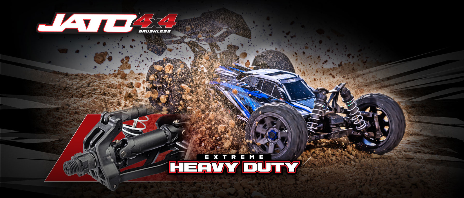 Traxxas Jato 4x4 BL-2S 1/8 Samochód Zdalnie Sterowany Czerwony | 90154-4-RED pol_pl_Traxxas-Jato-4x4-BL-2S-1-8-Samochod-Zdalnie-Sterowany-Czerwony-90154-4-RED-1016814_23