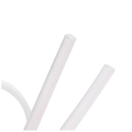 Przewód Paliwowy Silikonowy Rurka Do Paliwa 7x5mm 1m Biały Przezroczysty Silikon | 15837