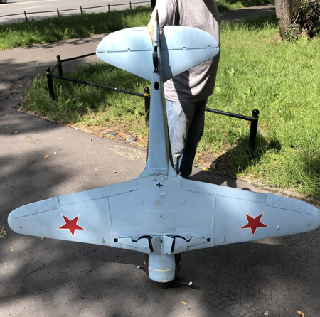 Ilyushin IL-2 (IŁ-2) Shturmovik model spalinowy (1600mm)