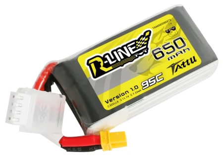 Akumulator LiPo 650mAh 11,1V 95C 3S1P XT30 R-Line Version 1.0 | TAA6503S95XT3 TATTU