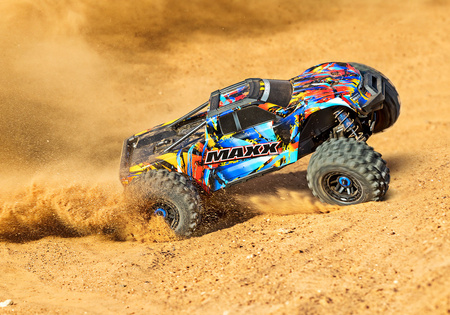 Traxxas Wide Maxx 4S 4X4 1:8 Rock & Roll Samochód Zdalnie Sterowany Model RC | 89086-4-RNR