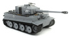 German Tiger 1 Mid Std RTR 2,4Ghz 1/24 Czołg Zdalnie Sterowany Heng Long IR Dźwięk Szary | 3841-11-M TAIGEN