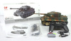 German Tiger 1 Mid Painted Camo RTR 2,4Ghz 1/24 Czołg Zdalnie Sterowany Heng Long IR Dźwięk Kamuflaż | 3841-11-M-C TAIGEN