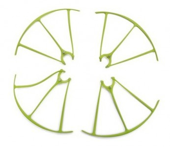 SYMA X5HC - OSŁONY ŁOPAT ZIELONE 4szt