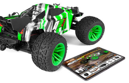 Maverick Quantum2 XT Flux Stadium Truck 4WD 1/10 Zielony Samochód Zdalnie Sterowany Model RC | 150408