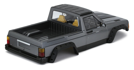 Karoseria Jeep Cherokee Pickup Crawler Hard Body Twarda 1/10 Szara | KAR000363 INJORA