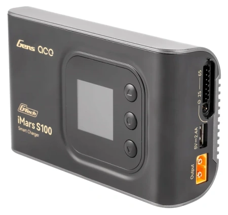 Ładowarka Procesorowa RC Gens Ace iMars S100 G-Tech AC 10A 100W Czarna | GEAS100-EB