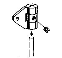 Dźwignia napędu lotek fi=2 - mpj2260