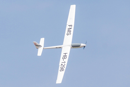 Motoszybowiec FMS ASW-17 2500mm ARF Samolot Zdalnie Sterowany Model RC | 4ST18100-A