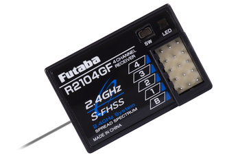 Odbiornik 4CH 2,4GHz - S-FHSS/FHSS - R2104GF FUTABA