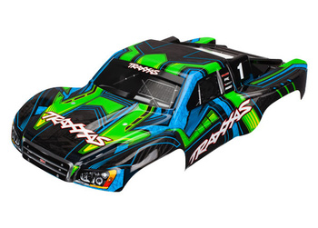 Karoseria 1:10 Slash Ultimate 4X4 Short Course (zielono niebieska) | 6844X TRAXXAS