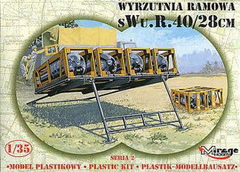 Wyrzutnia Ramowa Sws.R. 40/28cm 1:35 | 35217 MIRAGE