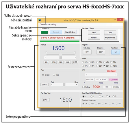 Programator Serw Hitec DPC-11 | 1HI33012