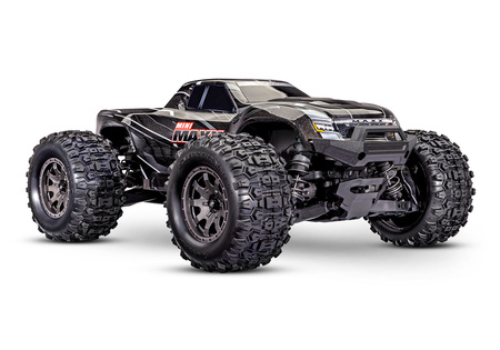 Traxxas Mini Maxx BL-2S 4WD 1/12 Czarny Model Zdalnie Sterowany | 107154-1-BLK