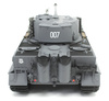 German Tiger 1 Late Std RTR 2,4Ghz 1/24 Czołg Zdalnie Sterowany IR Dźwięk Taigen Szary | 3841-11-L HENG LONG