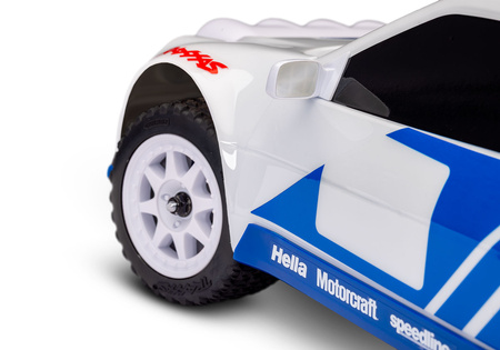 Traxxas Mini Rally VXL Ford RS200 4X4 1:12 Niebieski Samochód Zdalnie Sterowany Model RC | 108046-1-BLUE