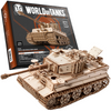 Little Story Drewniane Puzzle Model 3D Czołg Tiger M1 World of Tanks 38,5x18x14cm | WOT03