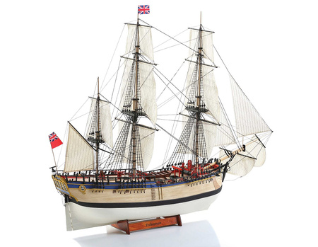 Drewniany żaglowiec H.M.S. Endeavour 1:50 (KIT) | BB514 BILLING BOATS