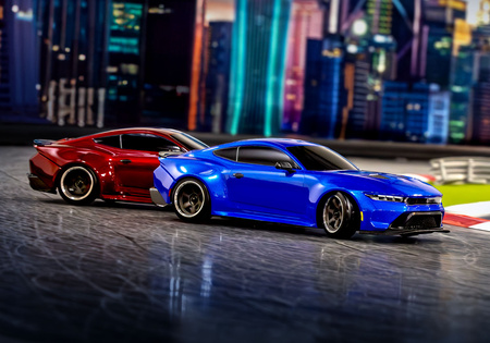 Traxxas 4-Tec Drift Ford Mustang RWD 1:10 Biały Samochód Zdalnie Sterowany Model RC | 105237-4-WHT