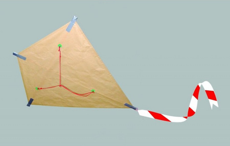 CUMULUSIK (925mm) - latawiec płaski