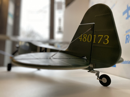 Piper J3 Military 1400mm KIT - Air Fly