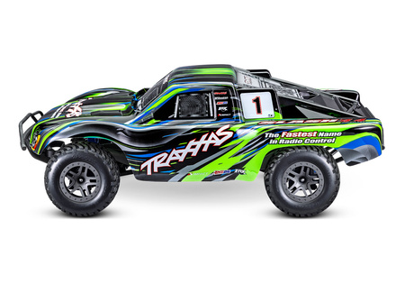 Traxxas Slash 4X4 BL-2S 1:10 4WD Zielony Samochód Zdalnie Sterowany Model RC | 68154-4-GRN