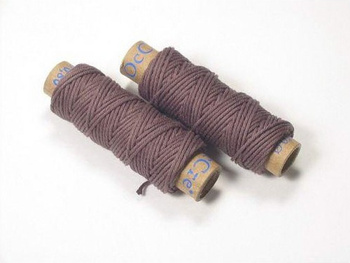 Lina bawełniana brązowa 0,8mm (10m) | 17035 OCCRE