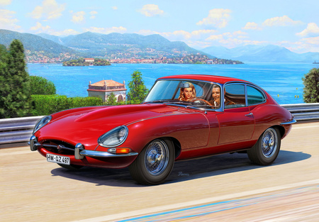 Jaguar E-Type Coupé (model set) 1:24 | 67668 REVELL